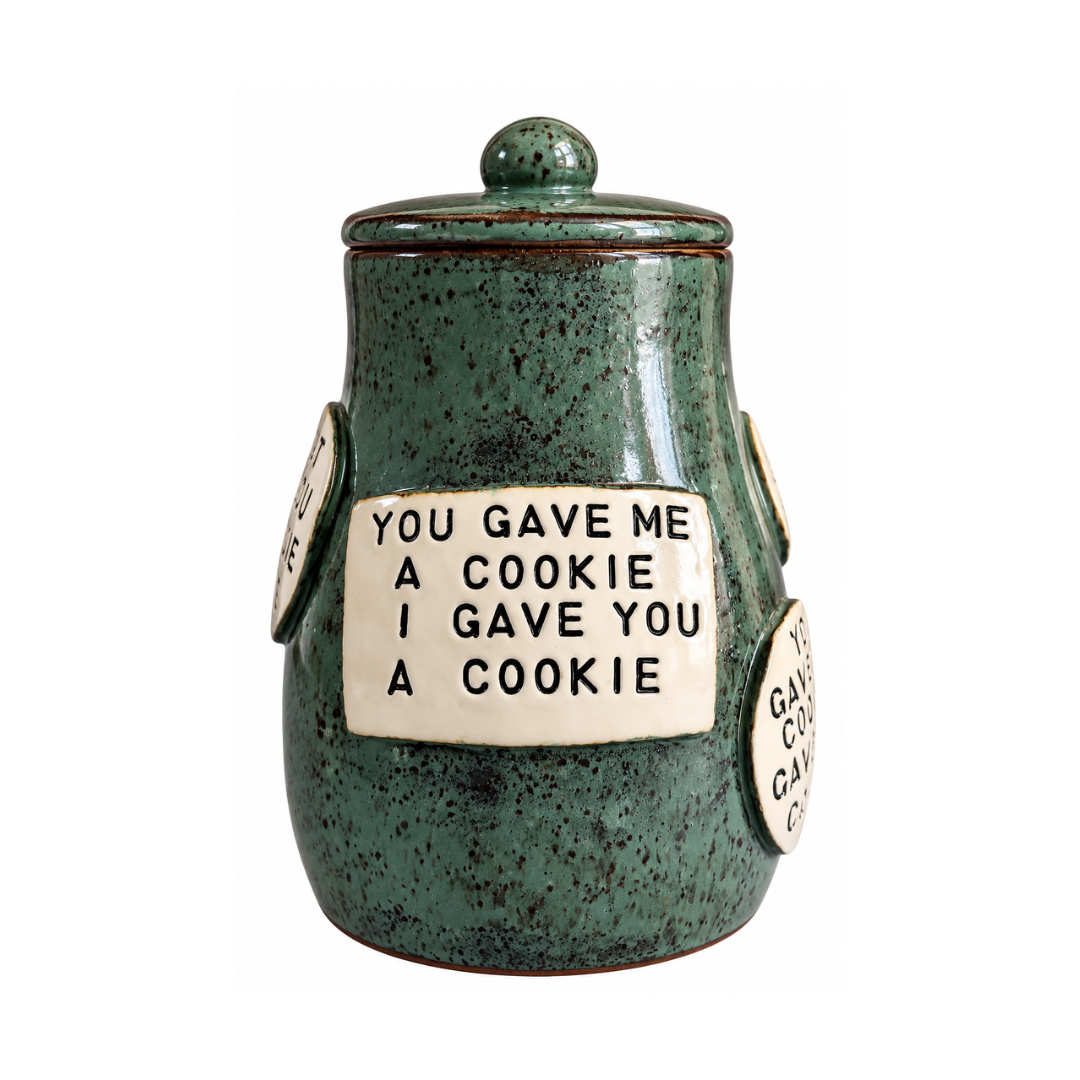 "Gave Me Cookie" Jar