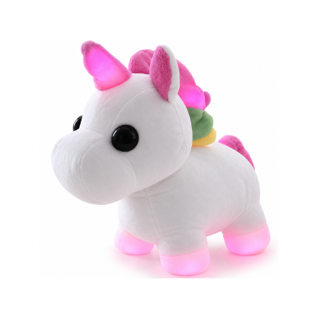 Neon Unicorn Plush