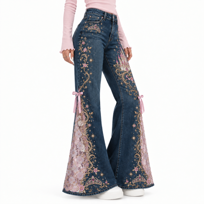 Princess Lace Jeans